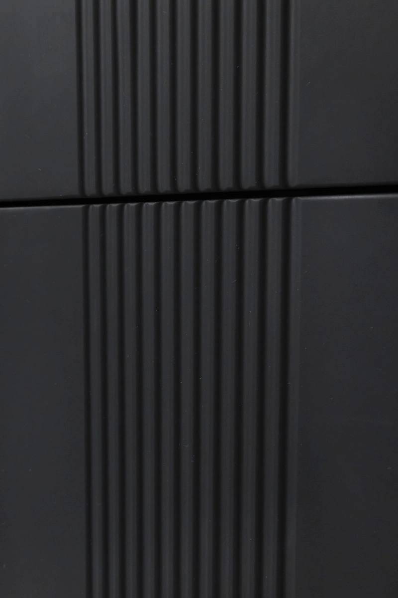 Тумба подвесная Northeis Туну 80, 2 ящ., Люкс черный, с раковиной Азур 80 от магазина Vanna-Vanna.ru!