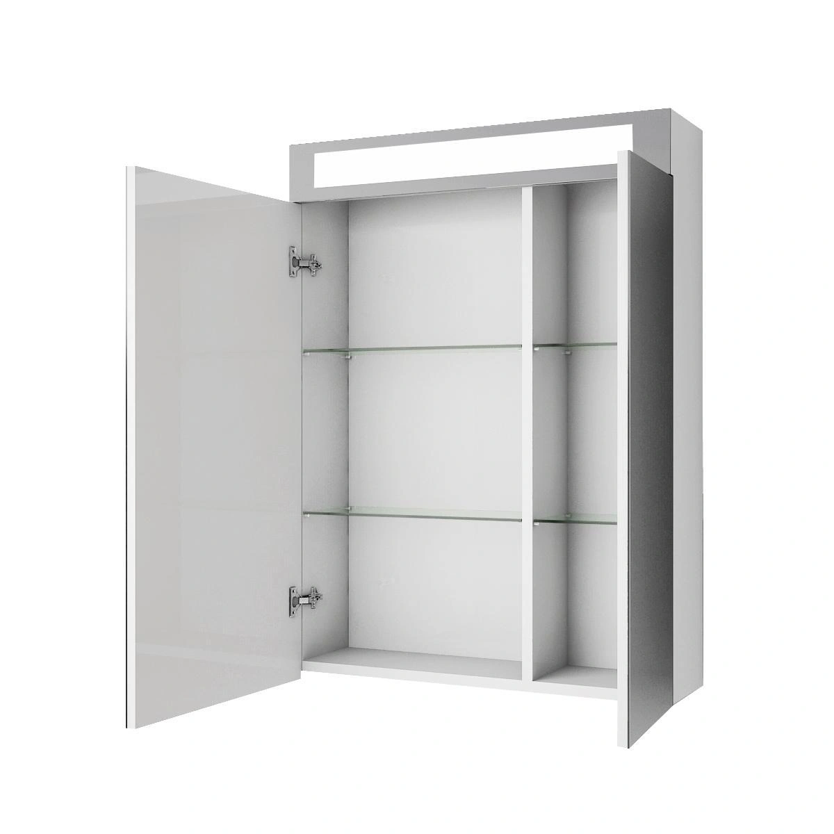 Зеркальный шкаф Dreja Uni 60 см, белый от магазина Vanna-Vanna.ru!