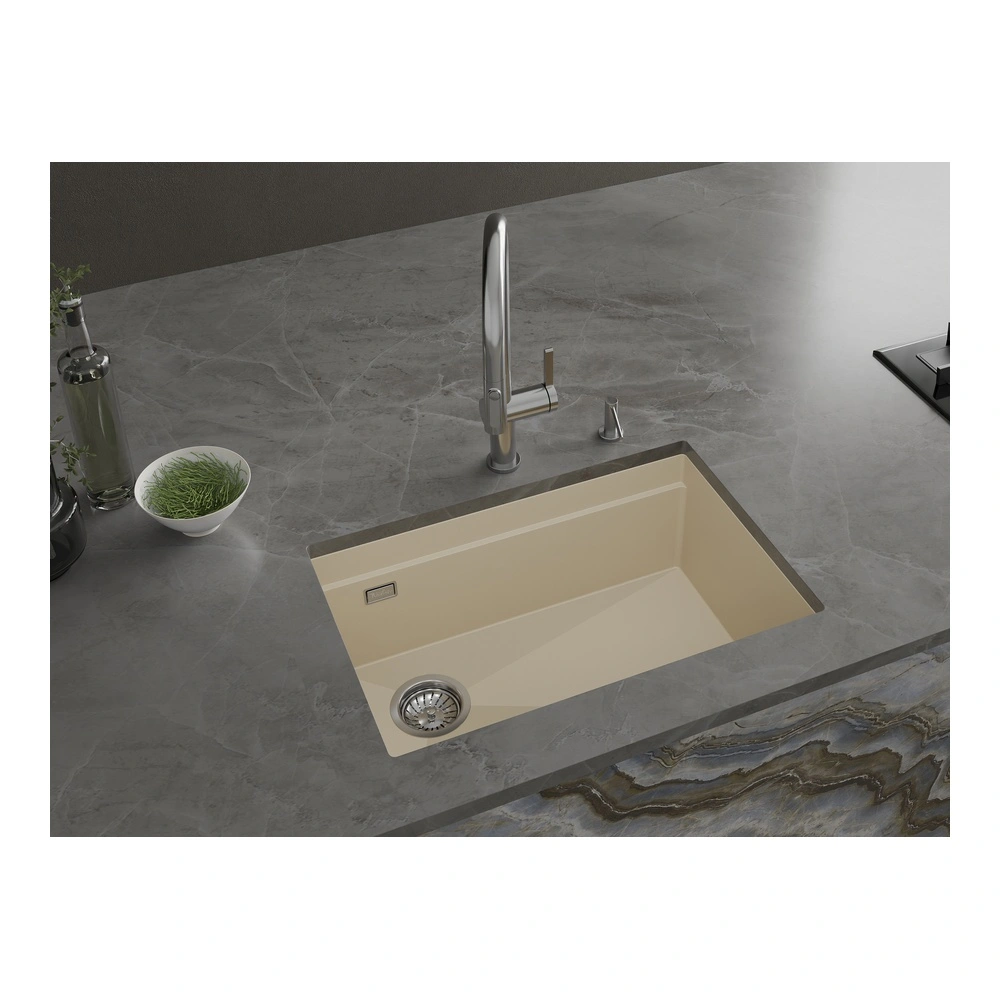 Кухонная мойка Rivelato LINO LN-654-L темно-бежевый от магазина Vanna-Vanna.ru!