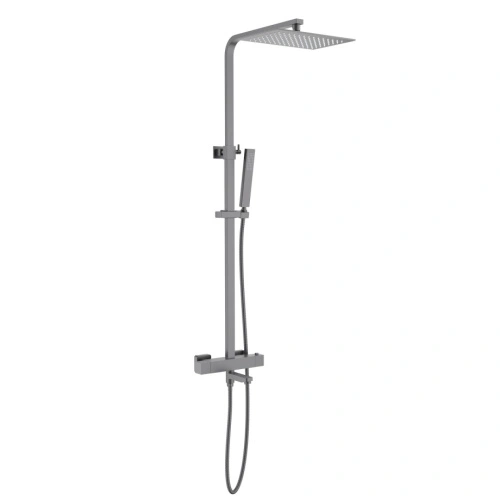 Душевая система с термостатом Timo Tetra-thermo SX-0169/18 черное золото от магазина Vanna-Vanna.ru!