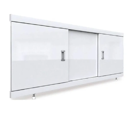 Экран под ванну Emmy Виктория 150 раздвижной белый