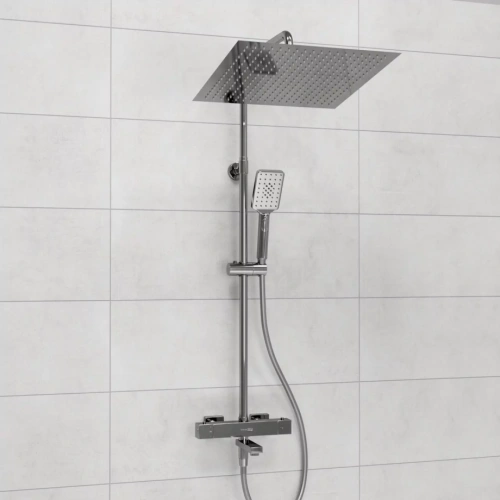 Душевая стойка WasserKraft A199.119.126.087.CH Thermo хром от магазина Vanna-Vanna.ru!