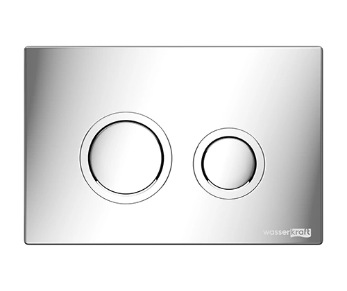 Инсталляция WasserKraft Aller 10TLT.010.ME.CH01 для подвесного унитаза, с кнопкой хром