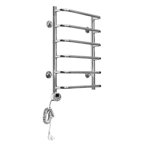 Полотенцесушитель электрический Domoterm Стефано П6 400x600 EL, хром