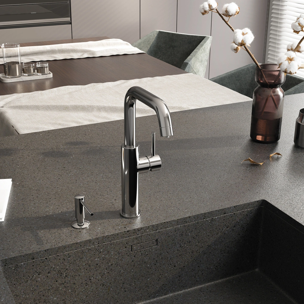 Смеситель для кухни под фильтр однорычажный WasserKraft А8517 хром от магазина Vanna-Vanna.ru!