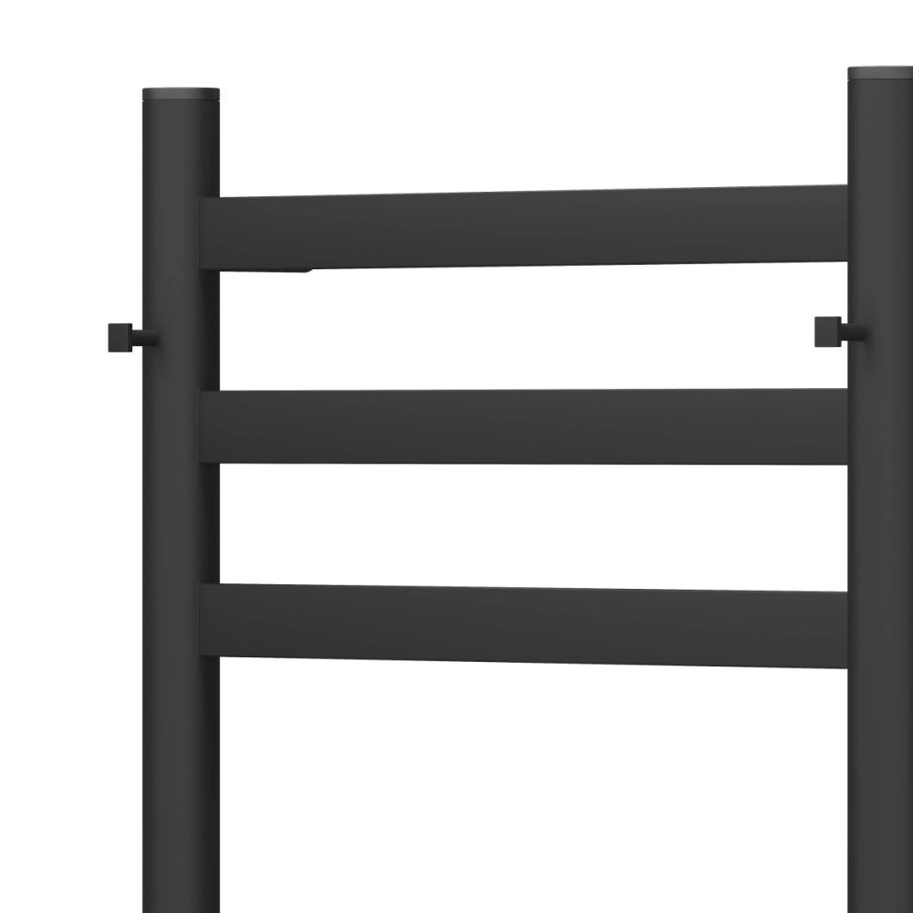 Полотенцесушитель электрический APEXTERMO Sfera SF10184BM 800x400 с крючками, черный матовый от магазина Vanna-Vanna.ru!