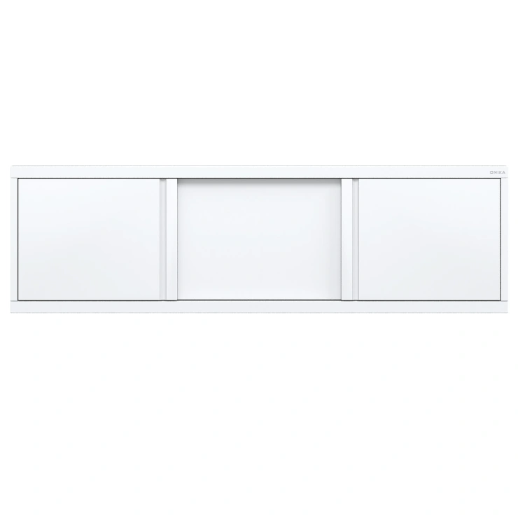 Экран под ванну Onika Одио 130 раздвижной белый от магазина Vanna-Vanna.ru!