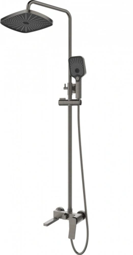 Душевая стойка ESBANO GEMINI (DS-GM) оружейная сталь от магазина Vanna-Vanna.ru!