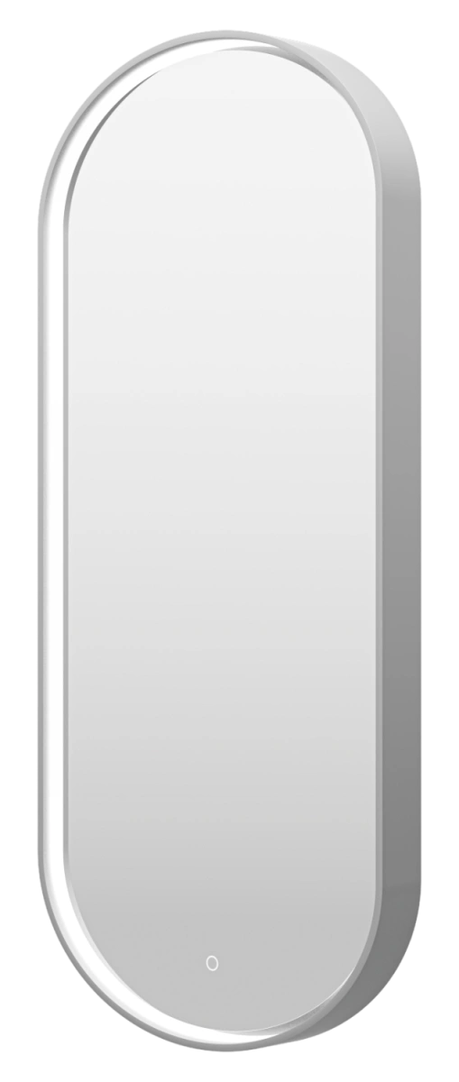 Зеркало Brevita Saturn 500x1150 свет, матовая платина от магазина Vanna-Vanna.ru!