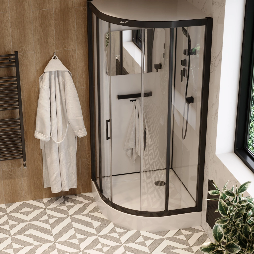 Душевая кабина Ceruttispa VIVA91B (100x100x215) от магазина Vanna-Vanna.ru!