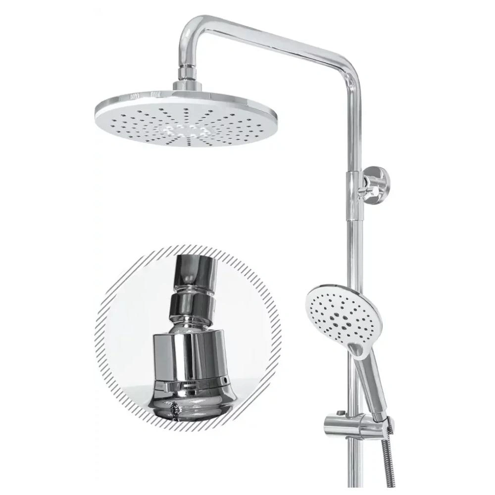 Душевая система Grocenberg GB7009WC, белый/хром от магазина Vanna-Vanna.ru!