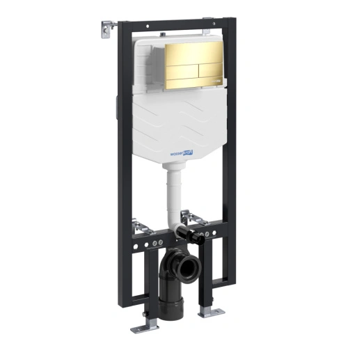 Инсталляция WasserKraft Vils 56TLT.010.ME.PG04 для подвесного унитаза, с кнопкой от магазина Vanna-Vanna.ru!