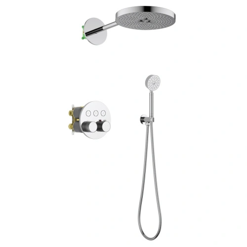 Душевая система встроенная с термостатом Timo Saona SX-2308/00SM хром от магазина Vanna-Vanna.ru!