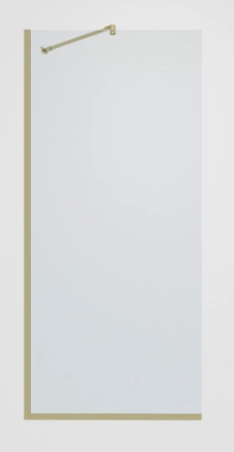 Душевая перегородка Timo TP-890/17C-8 прозрачное стекло, профиль золото от магазина Vanna-Vanna.ru!