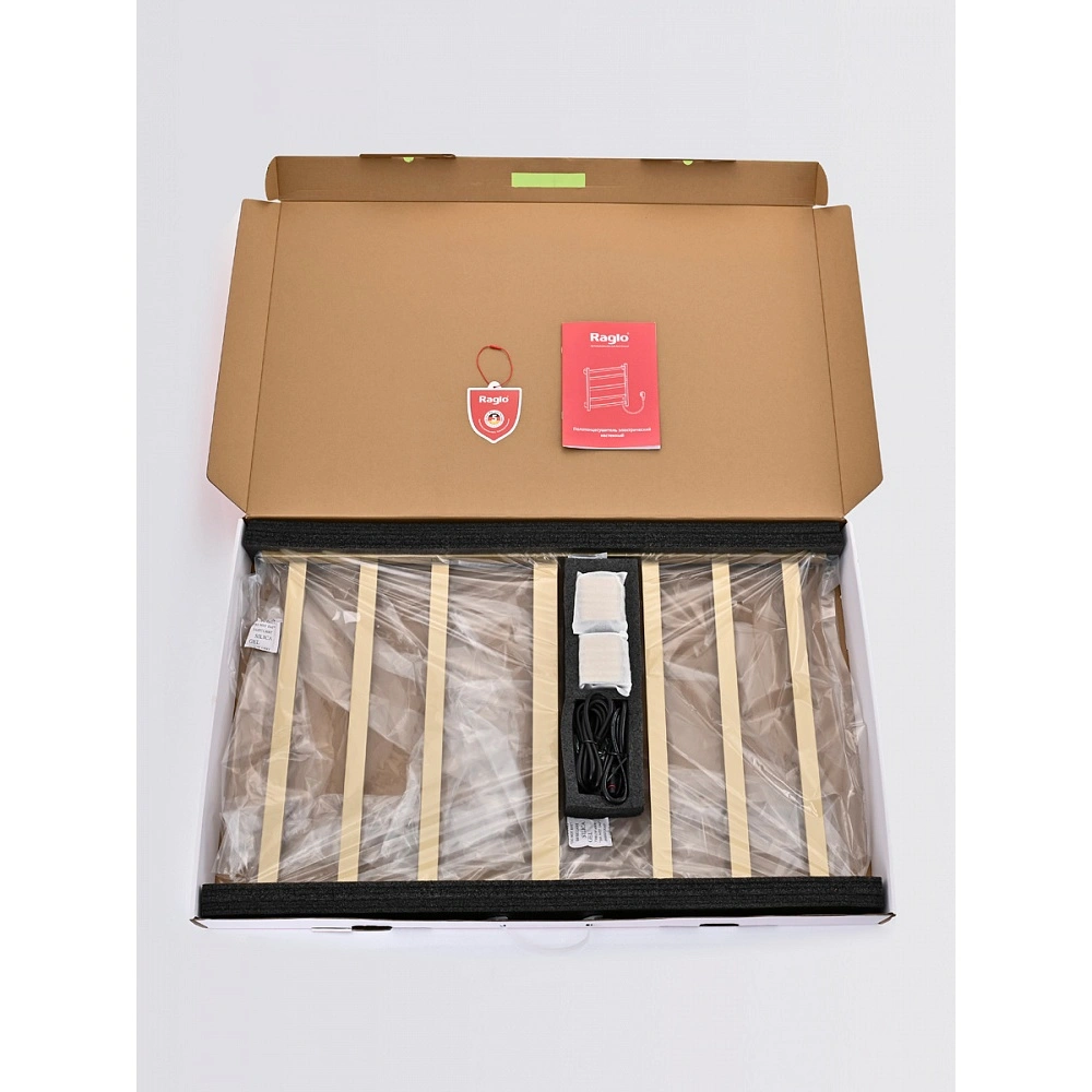 Полотенцесушитель электрический RAGLO R350.06.03 сенсорный с терморегулятором, сатин золотой от магазина Vanna-Vanna.ru!