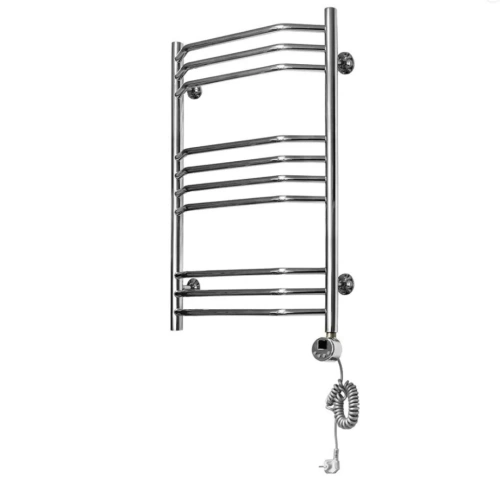 Полотенцесушитель электрический Domoterm Лаура П10 500х800 ER правый, хром