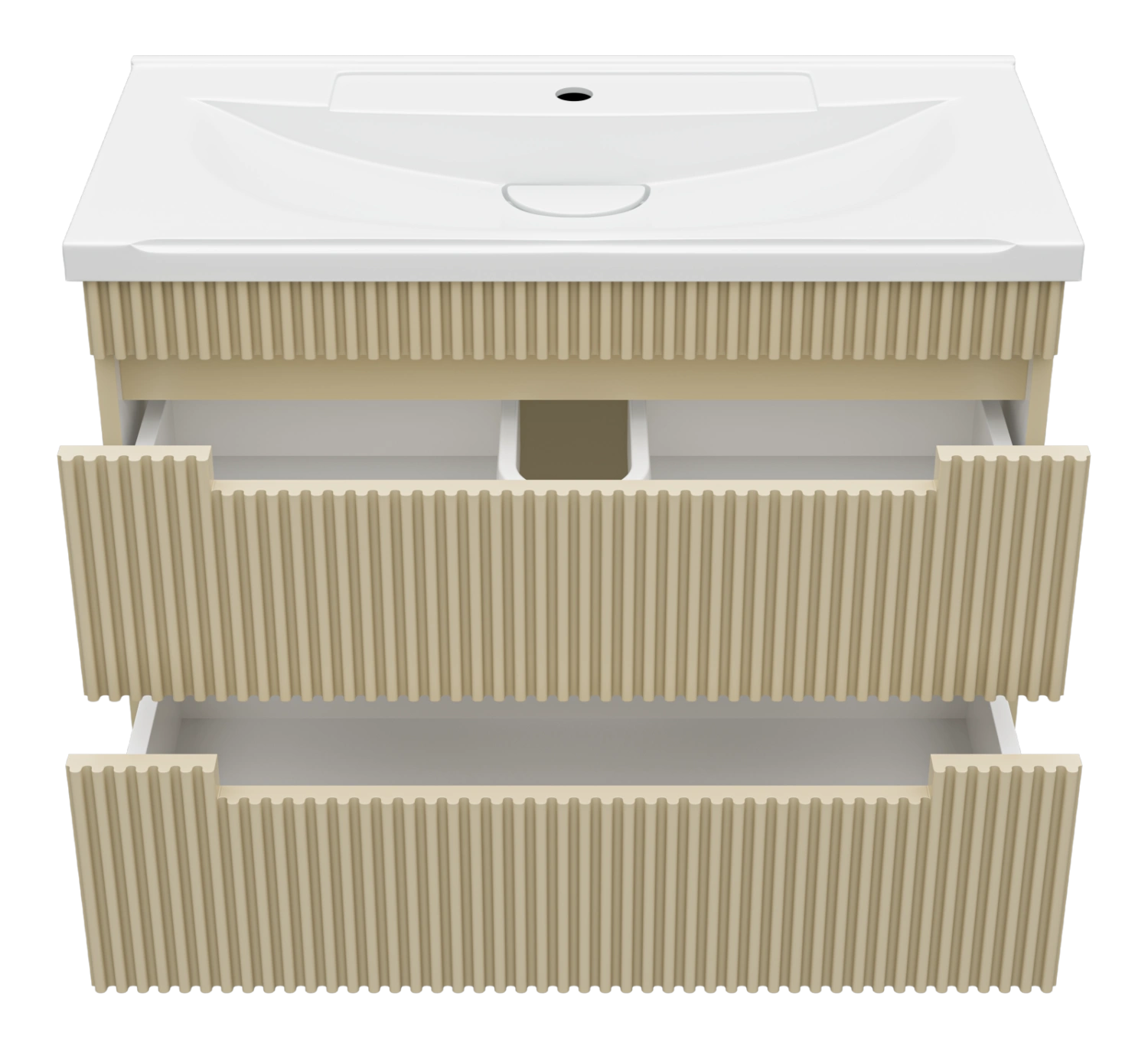 Тумба с раковиной Brevita Ariana 80 подвесная, капучино от магазина Vanna-Vanna.ru!