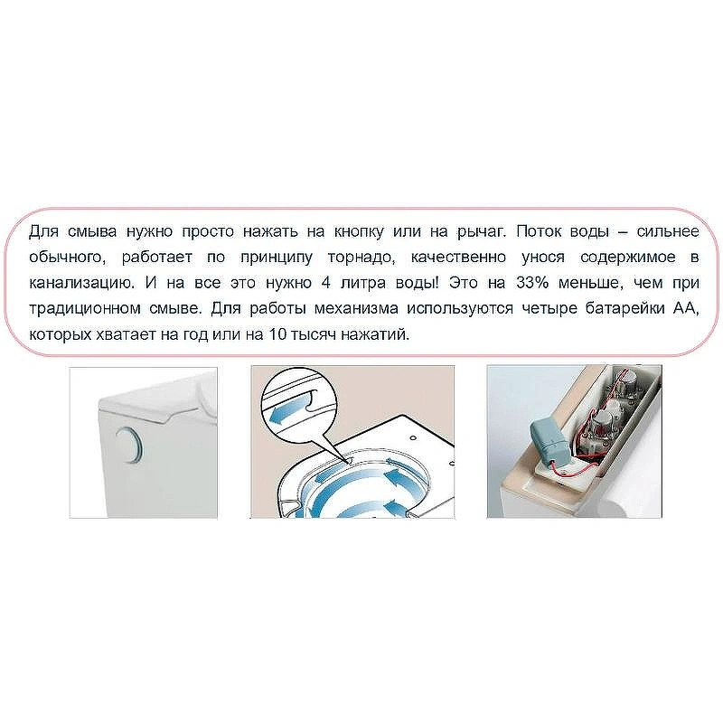 Унитаз SantiLine SL-5031 подвесной, импульсный, белый от магазина Vanna-Vanna.ru!