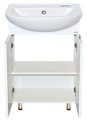 Тумба с раковиной Misty Лаванда 60 белый