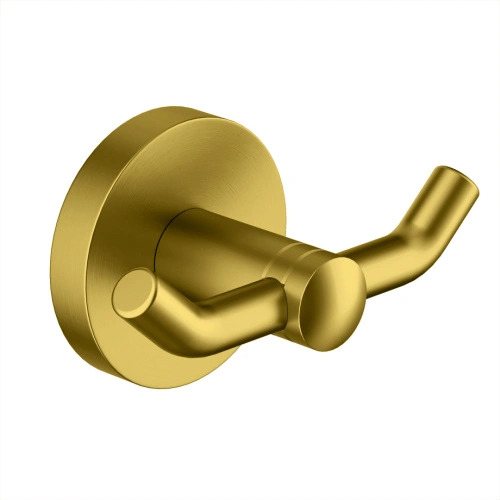 Крючок двойной Timo Saona 13012/20 золото шлифованное от магазина Vanna-Vanna.ru!