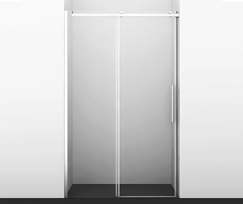 Душевая дверь WasserKraft Dinkel 58R31 140 в нишу, раздвижная, прозрачное стекло, хром