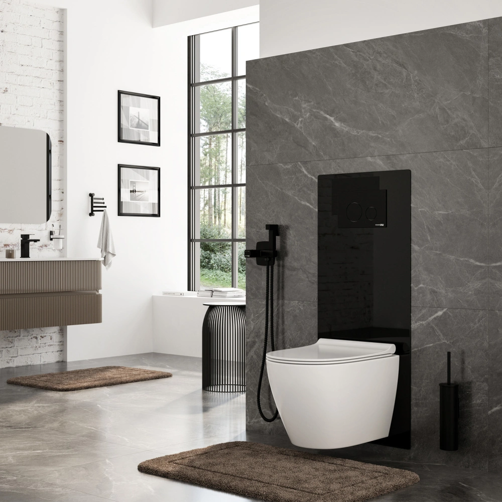 Унитаз подвесной WasserKRAFT Mindel H002.E034 белый от магазина Vanna-Vanna.ru!