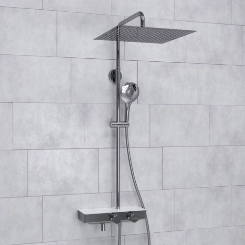 Душевая стойка WasserKraft A113.119.101.CH Thermo хром от магазина Vanna-Vanna.ru!