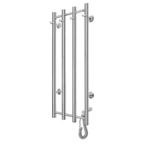 Полотенцесушитель электрический Танго Domoterm 109-V4 36х92 R правый, 4 крючка, хром от магазина Vanna-Vanna.ru!