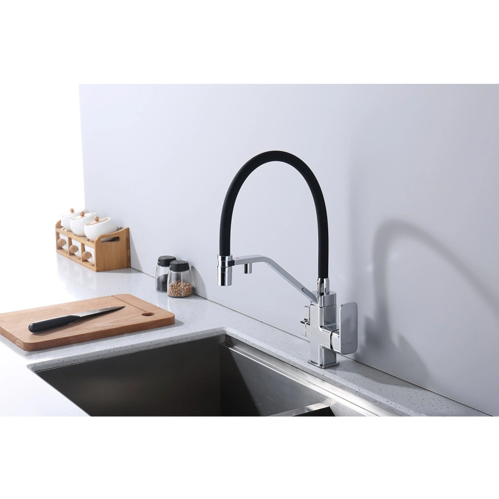 Смеситель для кухни с подключением фильтра Raglo R85.62, хром