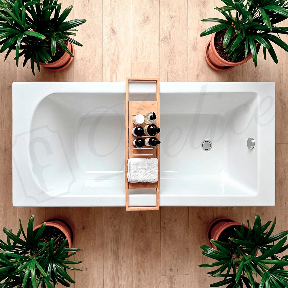 Ванна из литьевого мрамора Delice Scandi 180х75 глянцевая DLR330030-G от магазина Vanna-Vanna.ru!