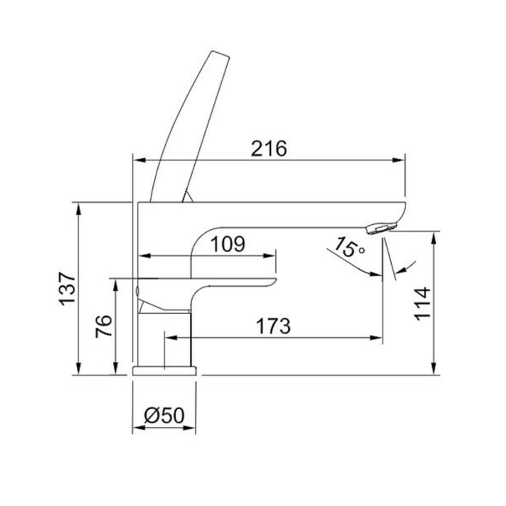 Смеситель на борт ванны Raglo R03.31.03, сатин золотой от магазина Vanna-Vanna.ru!