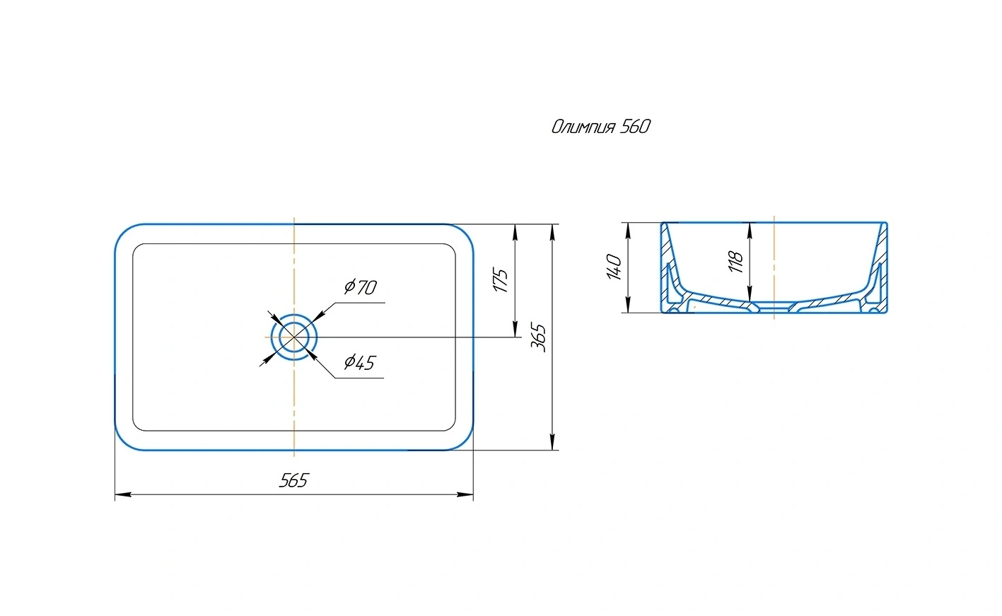 Тумба напольная Corozo Инди 60 с раковиной Сомо 60, дуб канзас/графит от магазина Vanna-Vanna.ru!