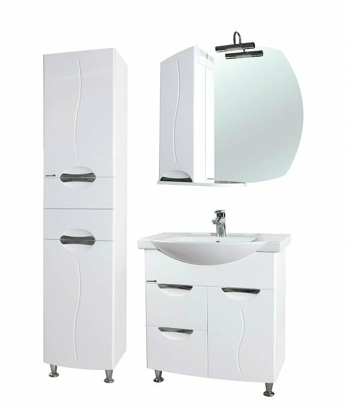 Пенал Bellezza Глория 40 L/R напольный белый от магазина Vanna-Vanna.ru!