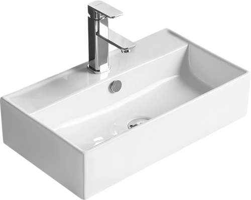 Раковина SantiLine SL-1098 накладная, белая от магазина Vanna-Vanna.ru!