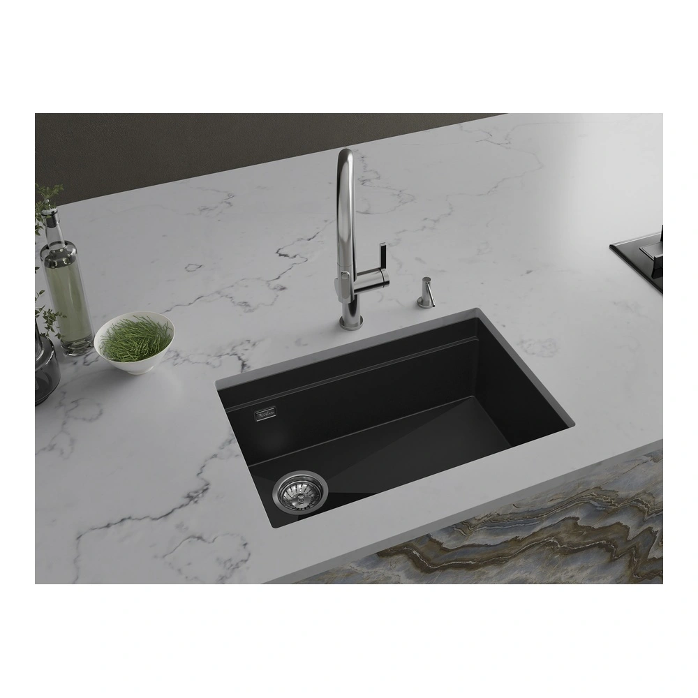 Кухонная мойка Rivelato LINO LN-654-L черный от магазина Vanna-Vanna.ru!
