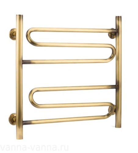 Полотенцесушитель водяной Domoterm Офелия П6 500x500 АБР античная бронза от магазина Vanna-Vanna.ru!