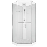 Пятиугольные душевые кабины