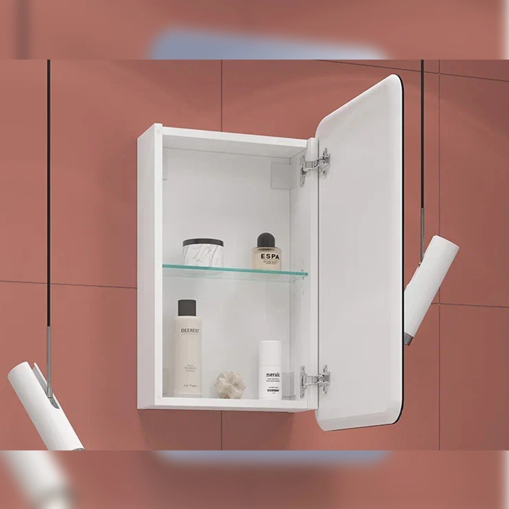 Зеркало-шкаф Velvex Bio 40 см, белый от магазина Vanna-Vanna.ru!