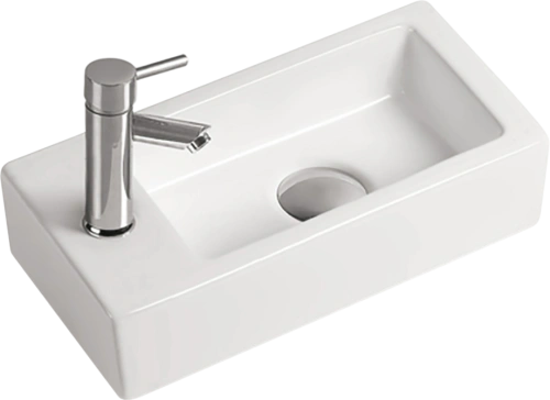 Раковина SantiLine SL-2010R накладная, белый