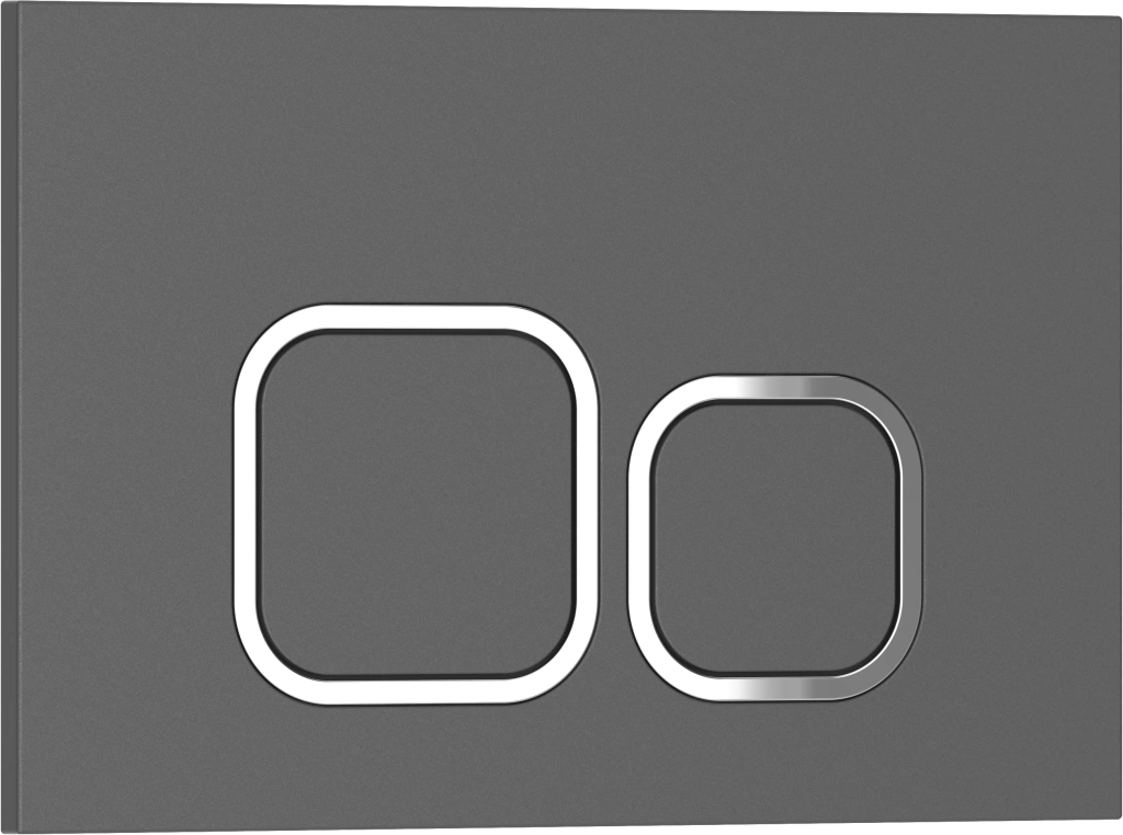 Комплект 3в1 IBERICA BLANCA инсталляция SILENCIO, унитаз BURGOS ALTO белый, кнопка смыва ESTI-Q серый матовый (IB001.BRA.234.837)