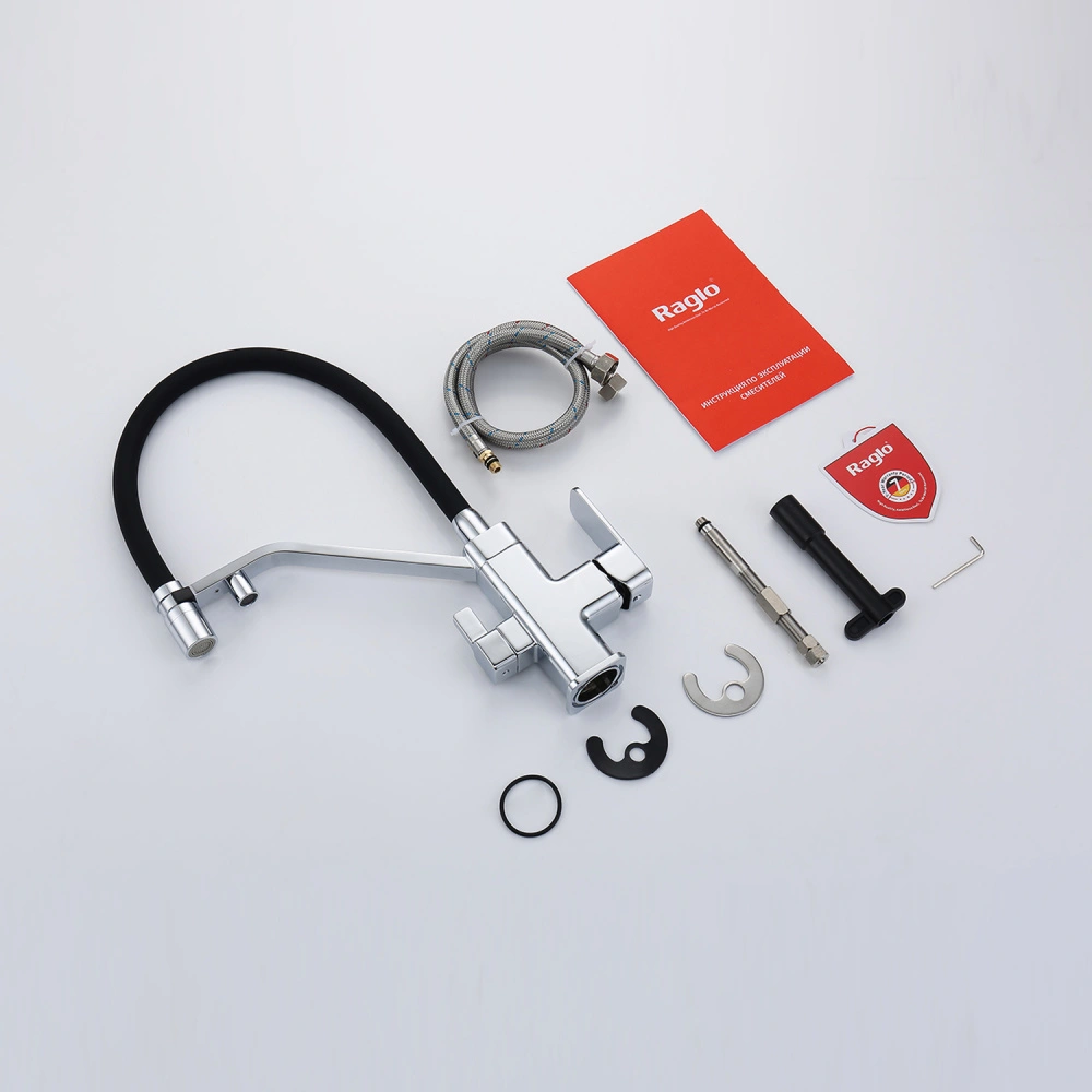 Смеситель для кухни с подключением фильтра Raglo R85.62, хром