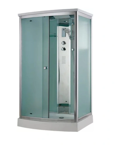 Душевая кабина Timo Comfort T-8815 Fabric Glass 120*90*220+турецкая баня хамам+стульчик прозрачный