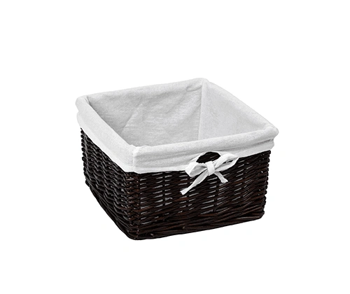 Корзина WasserKraft Alme WB-150-L темно-коричневая от магазина Vanna-Vanna.ru!