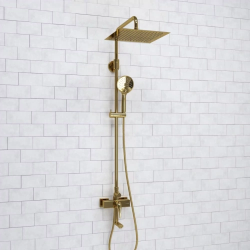 Душевая стойка WasserKraft A171.261.207.PG глянцевое золото