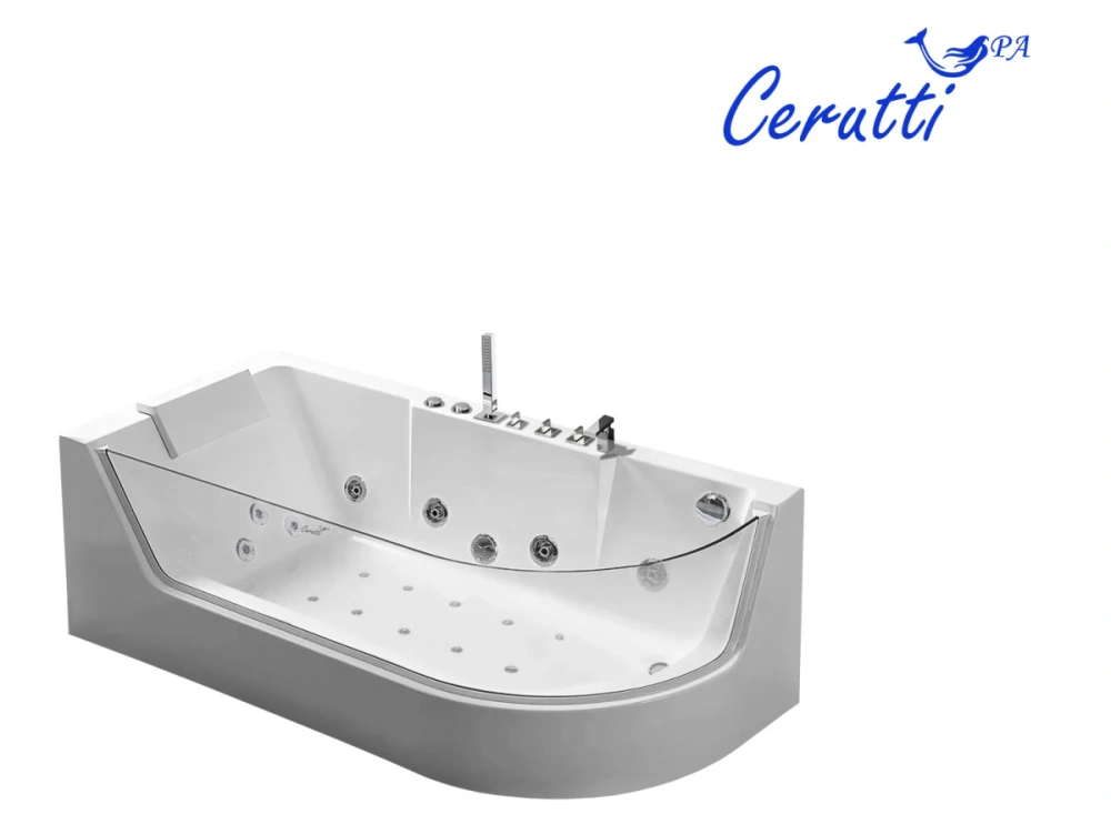 Ванна Ceruttispa C-403A L акриловая, гидромассажная (1700x800x580) от магазина Vanna-Vanna.ru!
