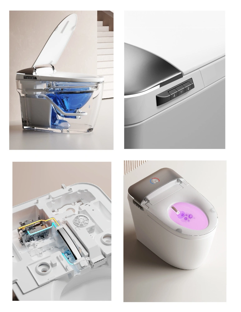 Унитаз Ceruttispa ERSILIA Smart CT10616 напольный, белый от магазина Vanna-Vanna.ru!