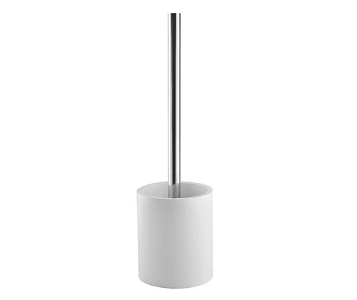 Ершик для унитаза WasserKraft Berkel K-4927 хром/белый от магазина Vanna-Vanna.ru!