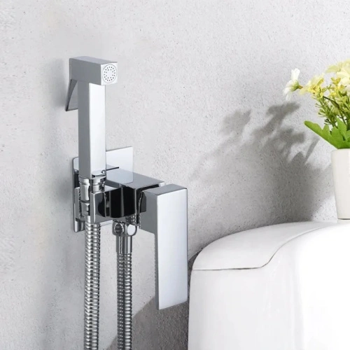 Смеситель с гигиеническим душем BochMann RESIA CK-P11 хром от магазина Vanna-Vanna.ru!