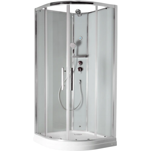 Душевая кабина Timo Premium ILMA 901 с крышей , хамам и стульчиком 100*100*222 от магазина Vanna-Vanna.ru!