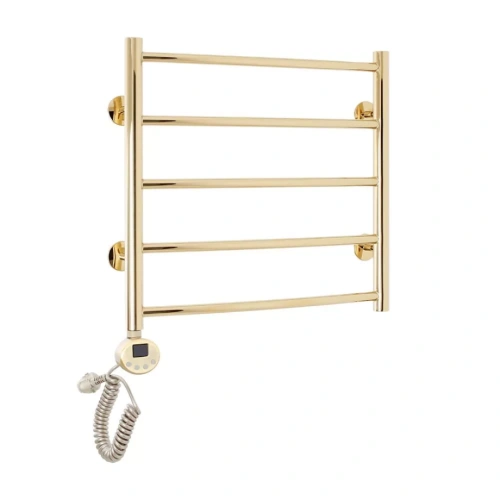 Полотенцесушитель электрический Domoterm Калипсо П5 500x500 EL левый, золото от магазина Vanna-Vanna.ru!